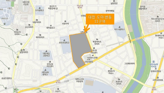 호반건설, 대전 도마·변동 11구역 재개발 시공사로 선적