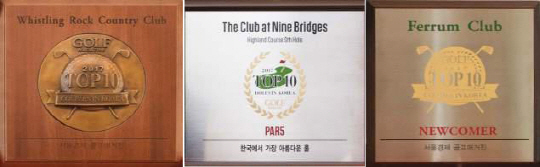 2017 한국 10대 코스, 한 단계 도약하는 코스 선정될 것