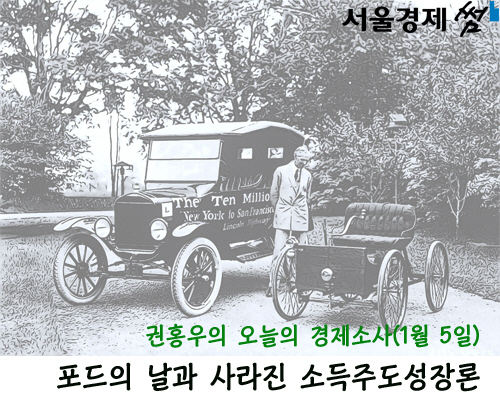 [권홍우의 오늘의 경제소사]포드의 날과 사라진 소득주도성장론