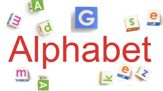 구글의 지주회사 알파벳의 로고. /자료출처=구글