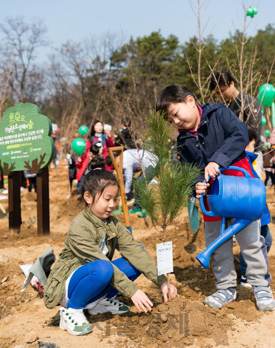 이브자리, 서울 구룡산 인근에 3번째 탄소상쇄숲 조성