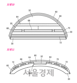 삼성전자의 특허 ‘증강현실을 위한 스마트 콘택렌즈와 그 제조 및 동작방법’의 도면 /자료제공=키프리스