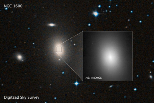국제공동연구팀이 발견한 초거대 블랙홀의 모습./연합뉴스