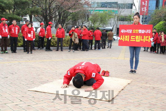 [현장, 4·13 빅매치] 김문수 '승산 있다' 보수집결 사활 VS 김부겸 '31년만에 야당의원 뽑아달라'