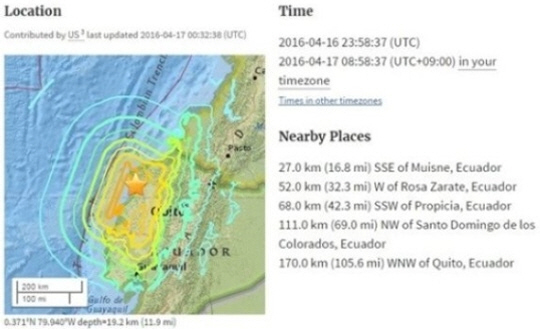 [USGS 홈페이지 캡처]