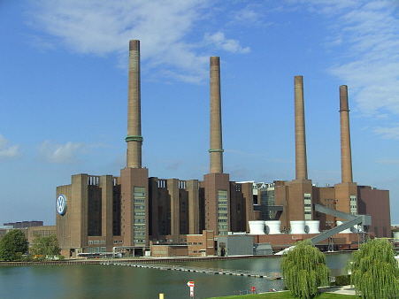 독일 볼프스부르크에 위치한 폭스바겐 공장/출처=위키피디아