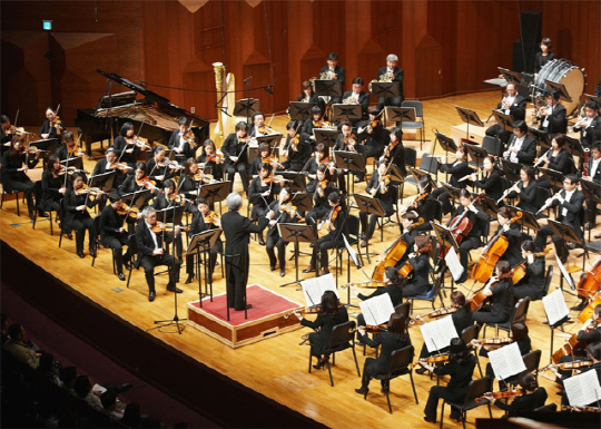 ‘한화와 함께하는 교향악축제’ 모습. 올해는 4월 1일부터 22일까지 예술의전당 콘서트홀에서 열린다.