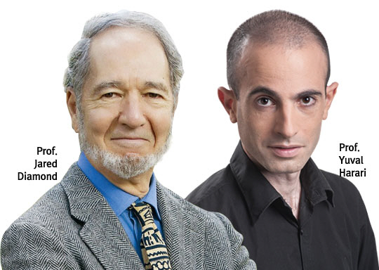 Jared Diamond & Yuval Harari talk about big history and tormorrow