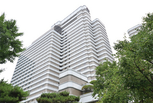 삼부토건이 7,500억원의 은행권 자금 지원에 대해 담보로 내놓았던 서울 강남구 역삼동 벨레상스 호텔 전경.