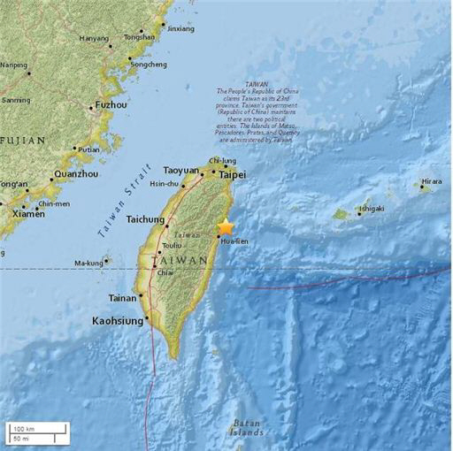 대만 지진, 하룻밤 사이 총 26번 발생… ‘피해 상황은?’