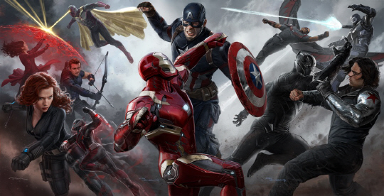 Marvel‘s Captain America: Civil War Conceptual Art Art Credit: Ryan Meinerding & Andy Park  ⓒ Marvel 2016