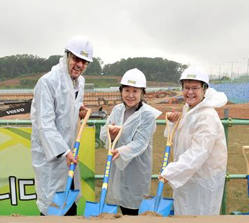 이케아코리아가 경기 고양시 덕양구 원흥지구 부지에서 이케아 고양점 신축공사 기공식을 열었다. /출처=이케아코리아캡쳐