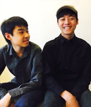 김시원(오른쪽)·김시우 형제./사진제공=달도둑