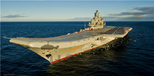 러시아의 아드미랄 쿠즈네초프 항공모함/자료=위키피디아