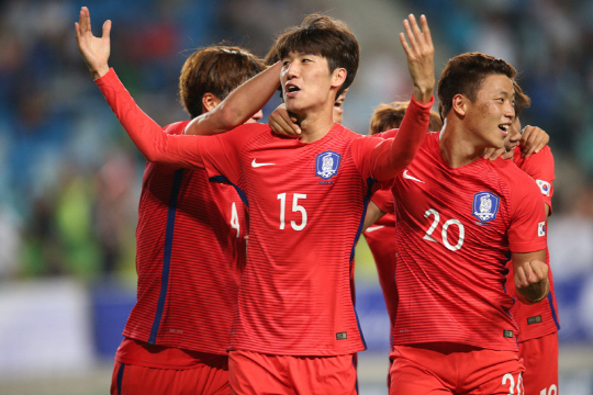 한국 올림픽 대표팀, ‘최규백 결승골’로 나이지리아에 1-0 승리