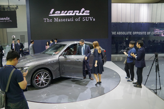 마세라티가 처음으로 내놓은 SUV 모델 ‘르반떼’