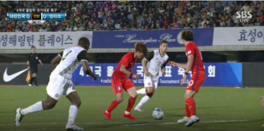 한국, 덴마크에 1-1 무승부, 추가 3분 버티지 못해 ‘아쉬움’