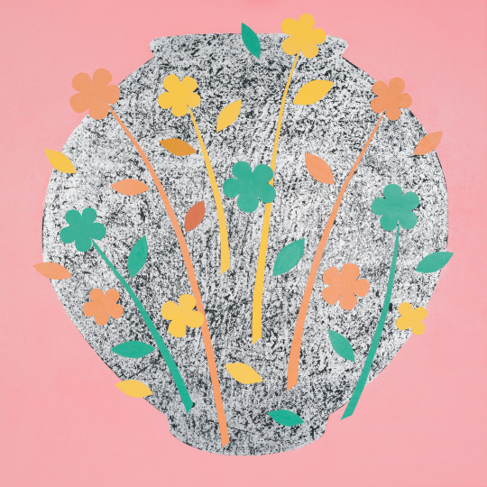 Blooming garden#1607, Media,60x60,2016