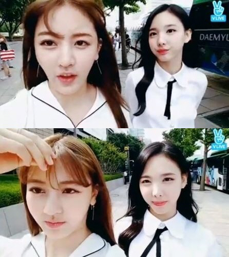 트와이스 나연-지효, 깜찍발랄 오피스룩 “나대리, 효대리”