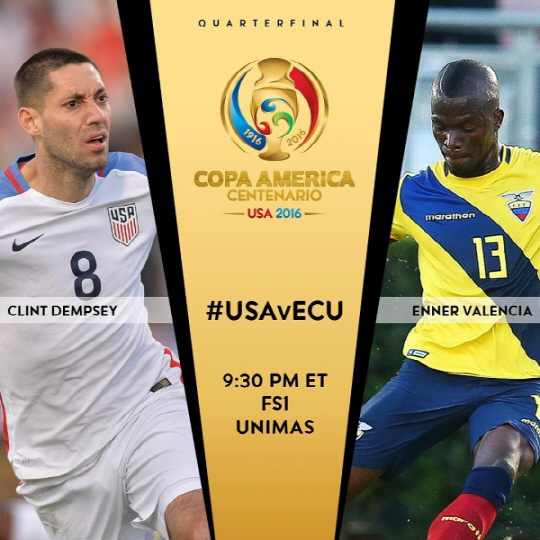 ‘코파아메리카’ 미국 VS 에콰도르, 치열한 승부 예상 ‘첫 4강 진출국은?’