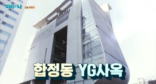 흉기 든 여성이 YG 사옥을 배회하다 경찰에 붙잡혔다./출처=JTBC 마리와나 캡처