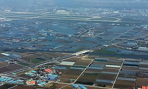 김해공항 활주로