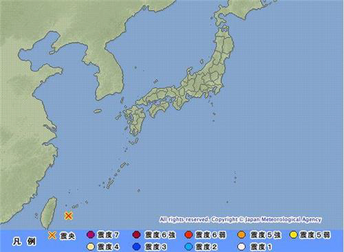 일본 오키나와 서부, 규모 5.9지진 ‘쓰나미 우려 없다’