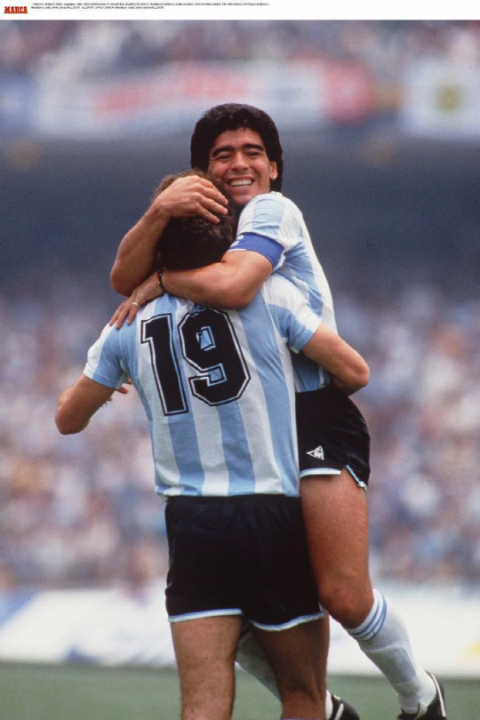 디에고 마라도나(55)가 아르헨티나의 86년 월드컵 우승 30주년을 자축하며 지난 27일 코파아메리카 준우승에 그친 현(現) 대표팀을 비판했다. /출처=마르카
