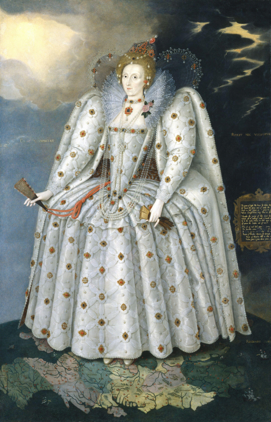 소(小) 마르쿠스 헤라르츠 ‘여왕 엘리자베스 1세’, 런던 내셔널갤러리 소장 /사진출처=구글이미지