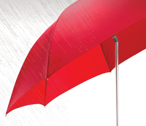 ‘2016 스파크 국제 디자인 어워드’의 디자인 콘셉트 파이널리스트에 오른 고개 숙이는 우산. /사진=UNIST
