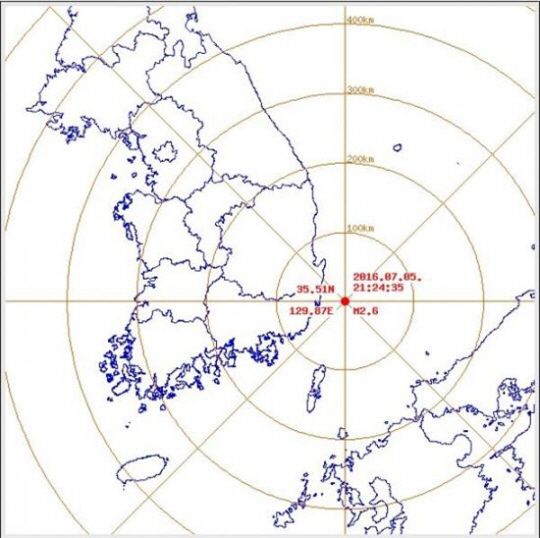 울산 동쪽 해역에서 발생한 지진이 부산에서도 감지돼 피해가 속출했다./서울경제DB