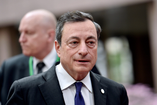 마리오 드라기 유럽중앙은행(ECB)총재/AFP연합뉴스