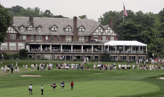 오는 28일(현지시간)부터 PGA챔피언십이 열리는 미 뉴저지주 스프링필드 발투스롤 골프클럽.                                                                                                                      /스프링필드=AP연합뉴스