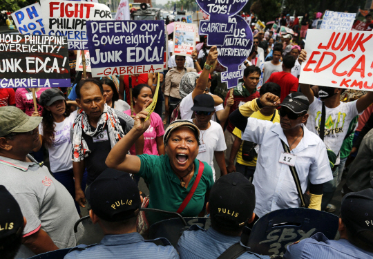 '美軍 필요없다' 성난 필리핀