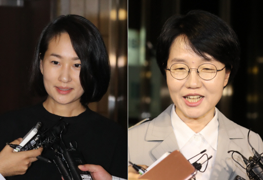 검찰이 국민의당 억대 리베이트 수수 혐의를 받고 있는 김수민·박선숙 두 의원에 대한 구속영장을 재청구키로 했다./연합뉴스