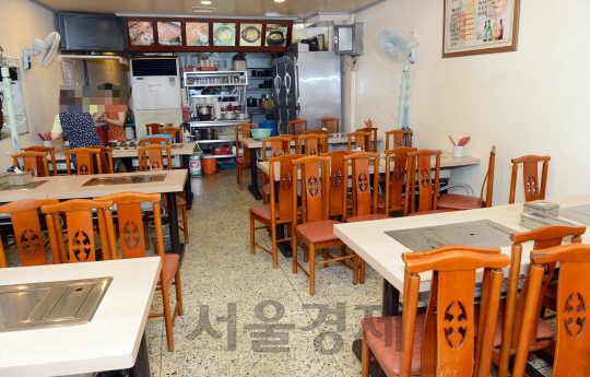 서울 중구 충무로의 한 식당 모습 /서울경제DB