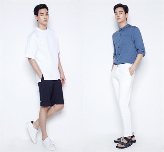 김수현, 새 화보 공개 ‘지오지아 여름 셔츠 스타일링’