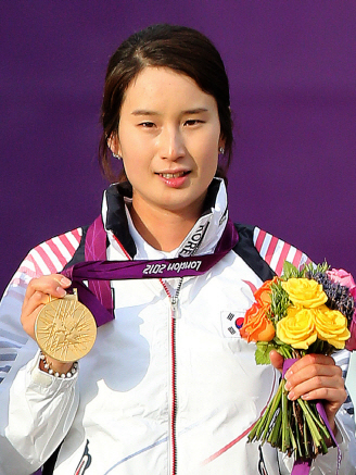 한국 양궁 국가대표 선수 기보배(28)./출처=구글
