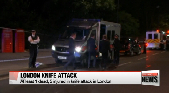 런던 1명 사망 6명 부상, 테러와 연관성 있나