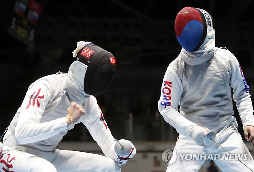 [리우올림픽]펜싱 에페 정진선, 세계랭킹 2위에 패배…16강행 좌절