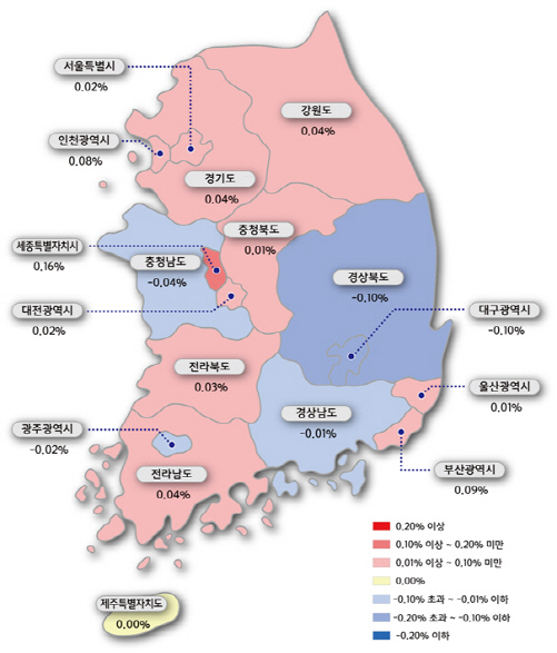 서울 강남권 역전세 언제까지?...서초-0.05% 강동 -0.26%