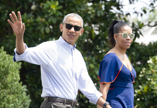 버락 오바마 미국 대통령과 퍼스트레이디인 미셸 오바마 여사 /사진=EPA연합뉴스