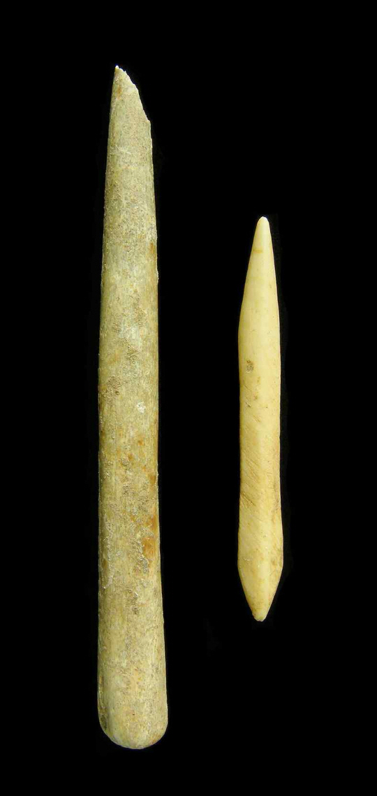 신석기시대에 제작된 간뼈연모는 작살로 만들어 물고기 사냥에 사용됐을 것으로 추정된다. /사진제공=문화재청