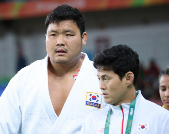 [리우올림픽] 유도 김성민, 100kg 이상급 한판패…8강 진출 실패