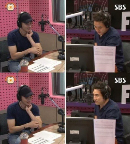 배우 조인성이 절친 이광수와 송중기에 대해 언급해 눈길을 끌었다./ 출처=SBS 파워 FM ‘박선영의 씨네타운’ 보이는 라디오 화면 캡처
