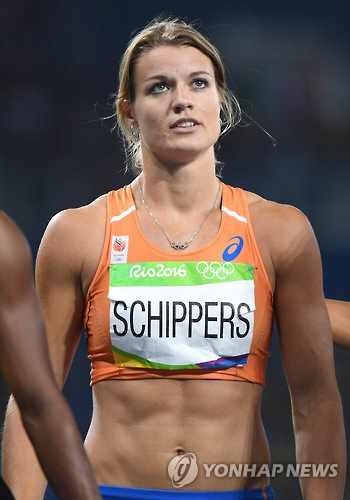 네덜란드 여자 육상선수 다프너 스히퍼르스(24)./출처=연합뉴스