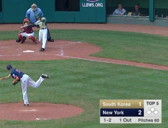 한국 리틀야구, 월드시리즈 준우승 “미주 우승팀 뉴욕 엔트웰에 1-2로 패”