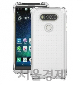 스마트폰 케이스 전문업체 ‘클리어 볼리스틱스’를 통해 유출된 LG V20 이미지(추정)./사진=GSM아레나