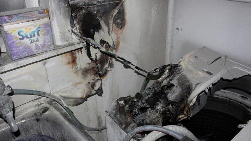 뉴질랜드에서 리콜조치에 응하지 않고 삼성 세탁기에서 화재가 발생하는 사고가 연달아 발생하고 있다. /출처=스터프