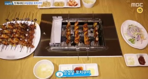 ‘생방송 오늘 저녁’ 삼겹살 꼬치구이 맛집…인천 계양구 ‘돈돈다’